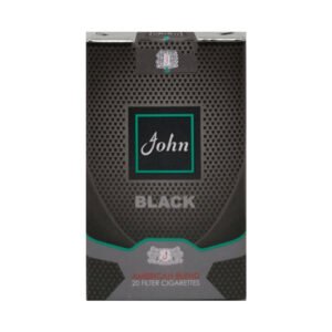 JOHN Black Menthol (ซองอ่อน)